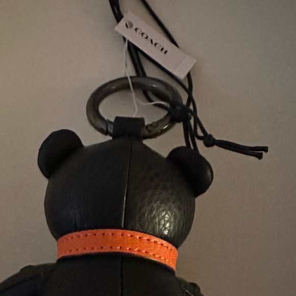 Coach Halloween Skeleton Bear Bag Charm - Picture 7 of 9